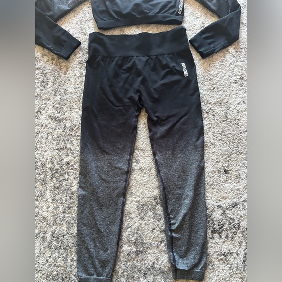 GYMSHARK - Adapt Ombré Seamless Set | LIKE NEW | SIZE L TOP - SIZE XL PANTS - Picture 5 of 7